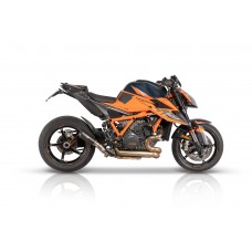 QD Exhaust DARK MATTER GUNSHOT Slip-on exhaust for KTM 1290 Super Duke R / RR (2020+)